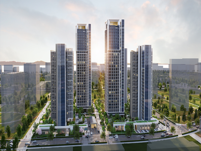 송도 한내들 센트럴 전경