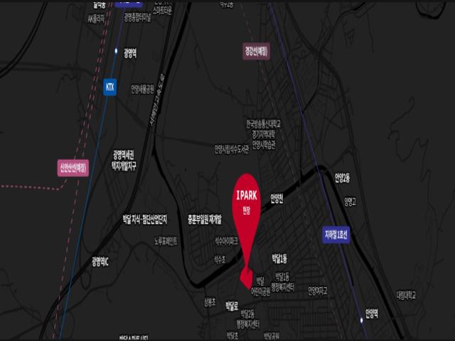 호현센트럴아이파크 모델하우스 입지